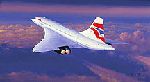 Farewell Concorde by Philip West G-BOAF