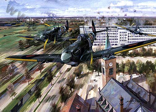 Spitfire Special Delivery by Michael Turner
